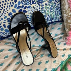 Women’s little black heel, Fabulare, Size 8